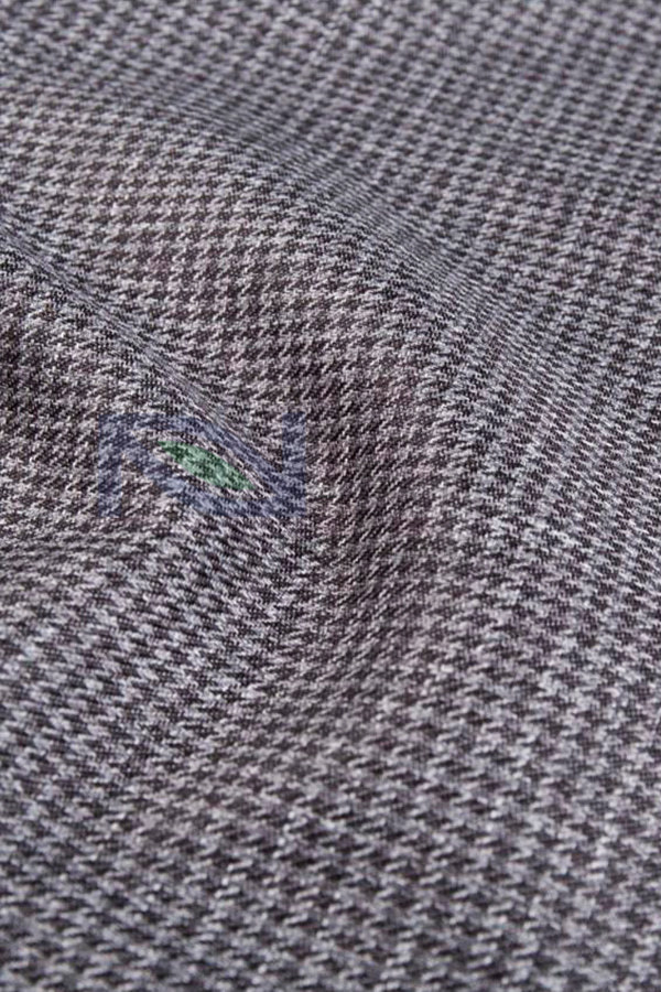 Houndstooth double layer oxford