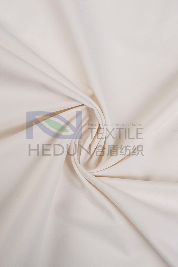 Weft elastic satin